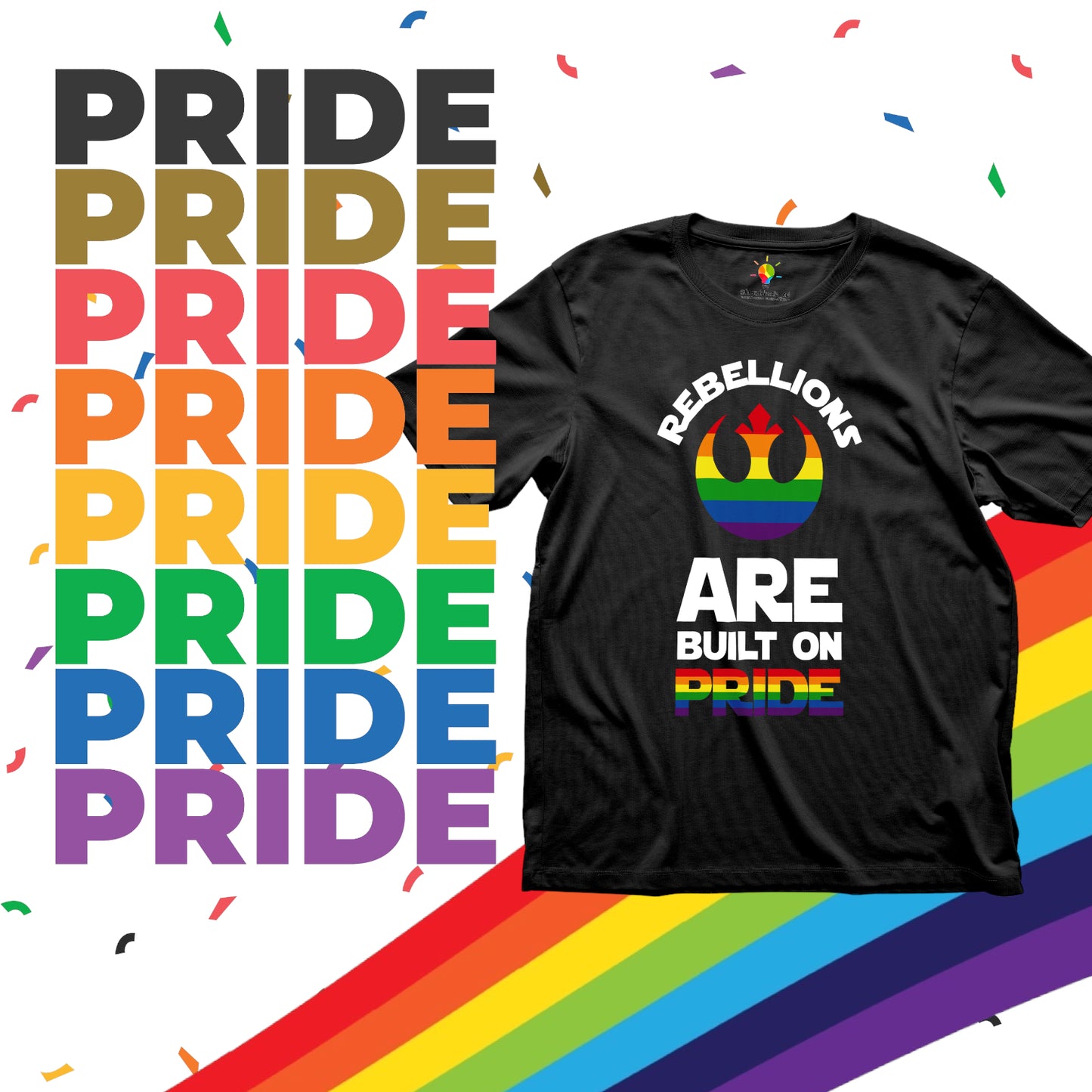 Camiseta Rebellions Pride
