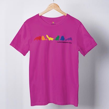 Camiseta I Love Persian cats