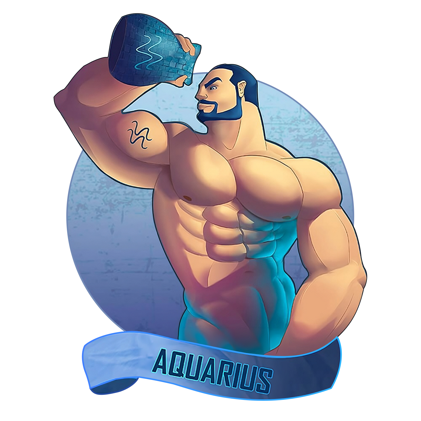 The aquarius man