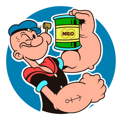 Popeye toma MILO